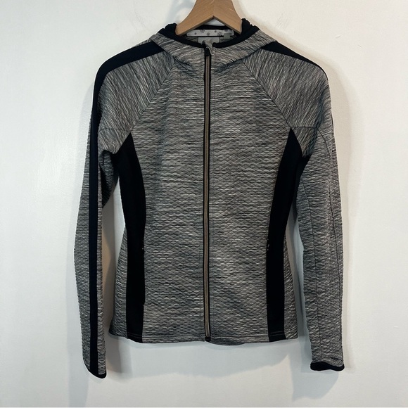 Athleta Snowscape Hooded Jacket Full Zip Stretch Grey Space Dye Size
Women's XS - Picture 1 of 9